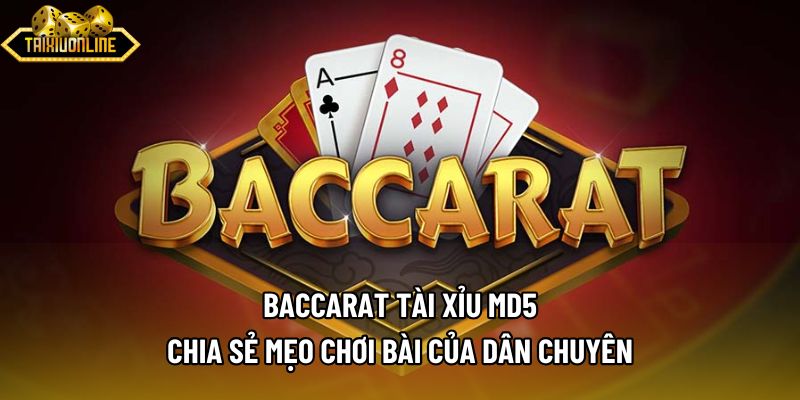 Baccarat Tài Xỉu Md5 - Chia Sẻ Mẹo Chơi Bài Của Dân Chuyên
