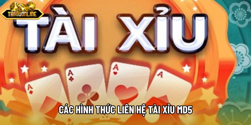 Các hình thức liên hệ tài xỉu md5