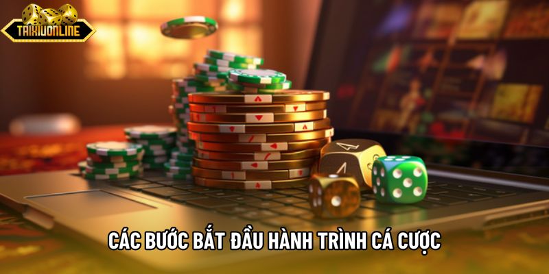 Các bước bắt đầu hành trình cá cược