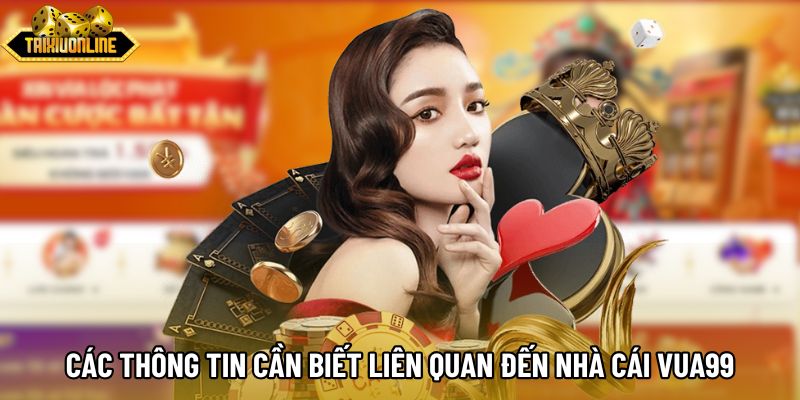 Các thông tin cần biết liên quan đến nhà cái Vua99