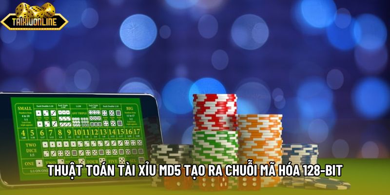 Thuật toán tài xỉu md5 tạo ra chuỗi mã hóa 128-bit Thuật toán tài xỉu md5 tạo ra chuỗi mã hóa 128-bit